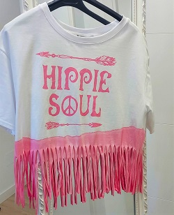 Camiseta hippy